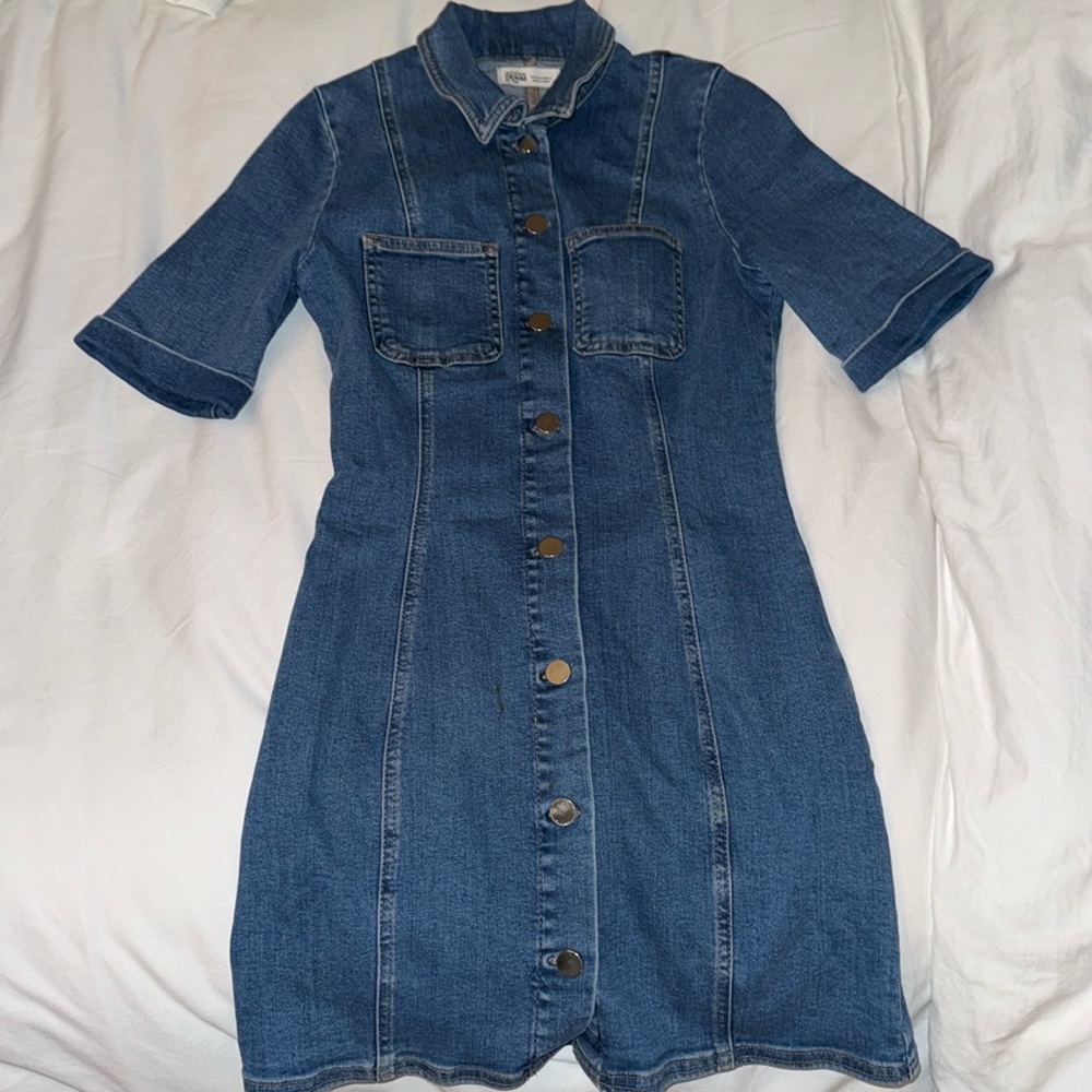 Zara Denim Mini Dress